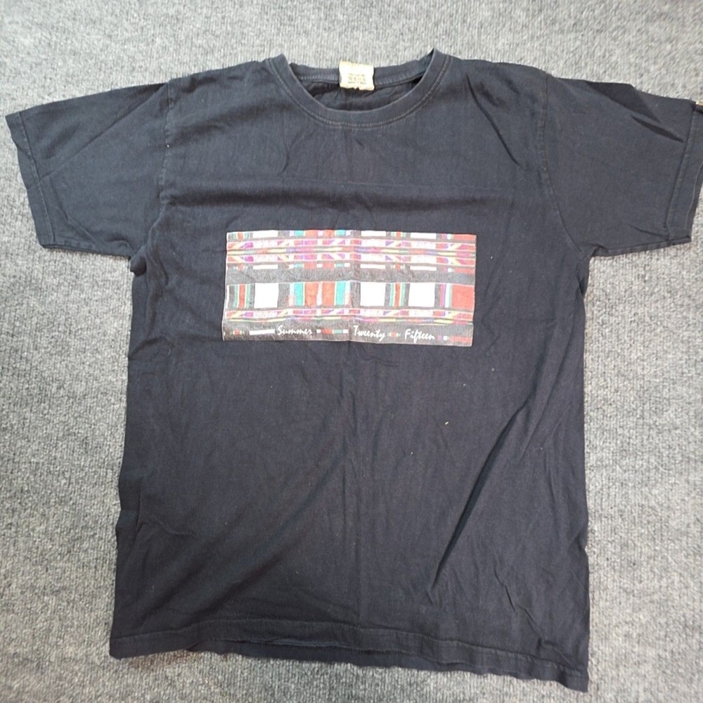 B2 Shirt Mens 2XL Black Summer Twenty Fifteen Graphic Tee T-Shirt Casual Top